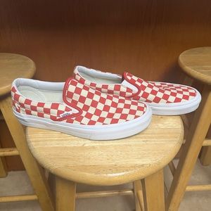 Vans Slip-On Red Checkerboard
